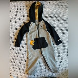 Lebron James for Nike zip up toddler sweat suit. Runs small. Seems more 18-24M